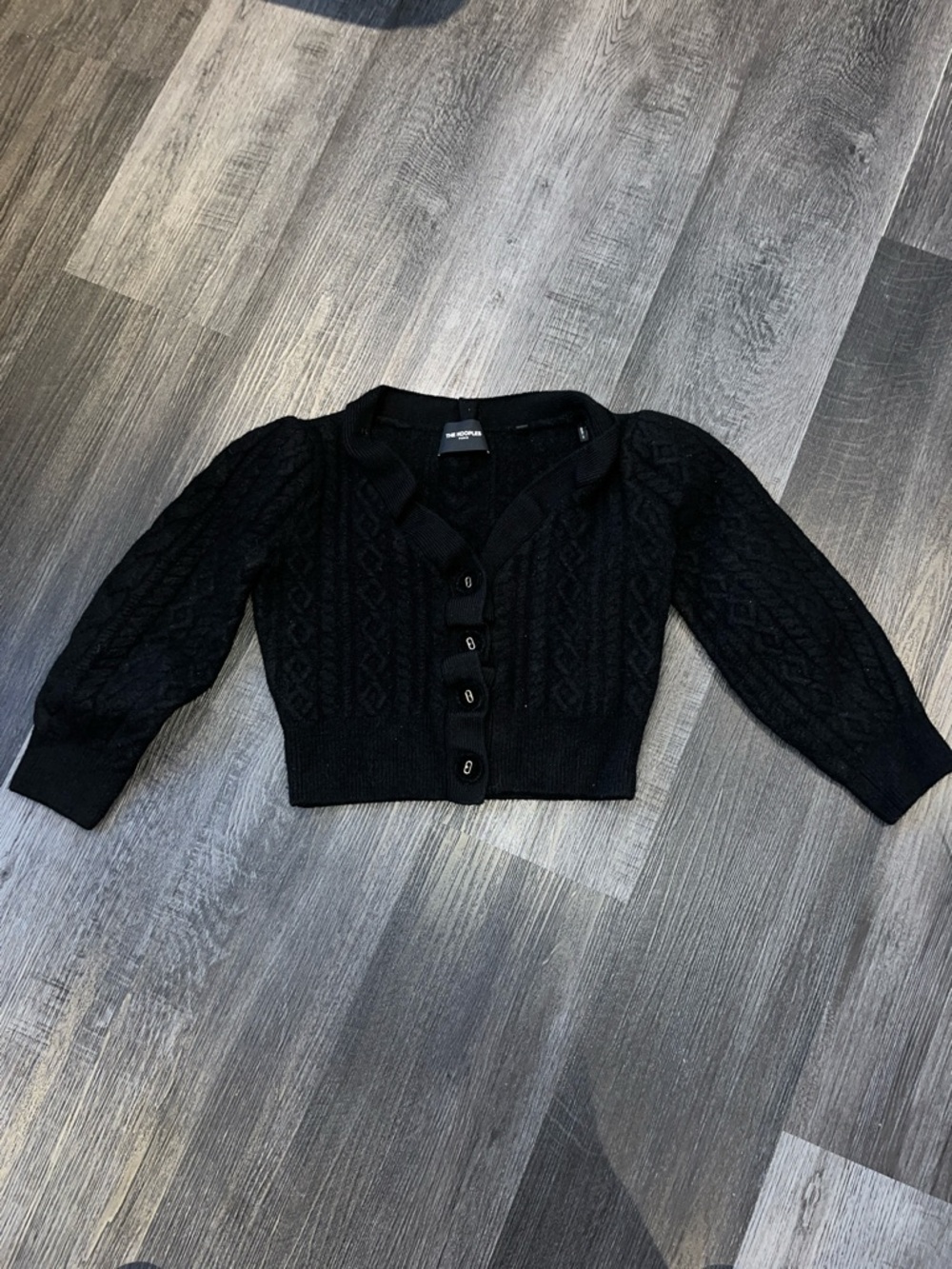 The Kooples Luxe Paris Elegant Black Knitwear